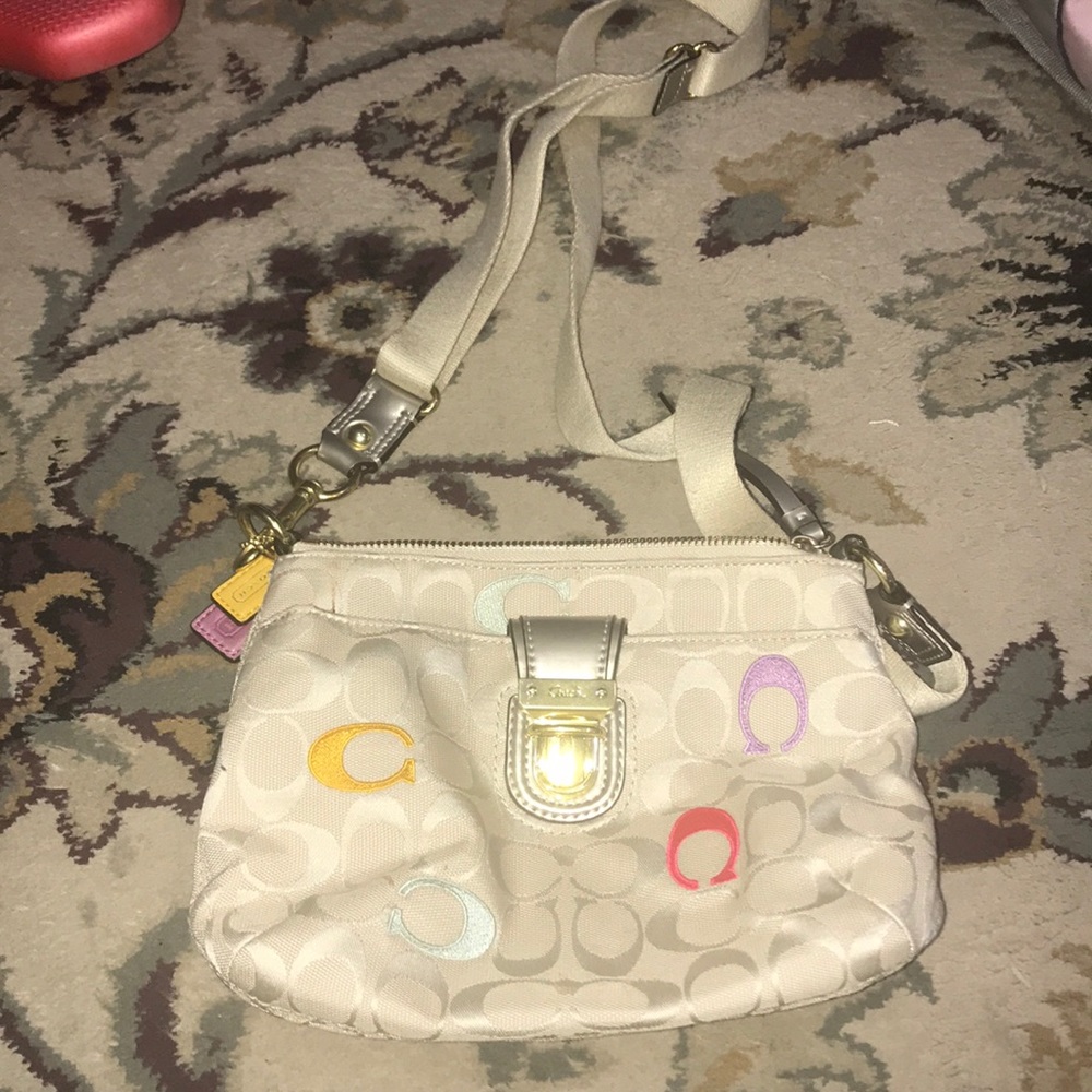 Slightly used coach cross body